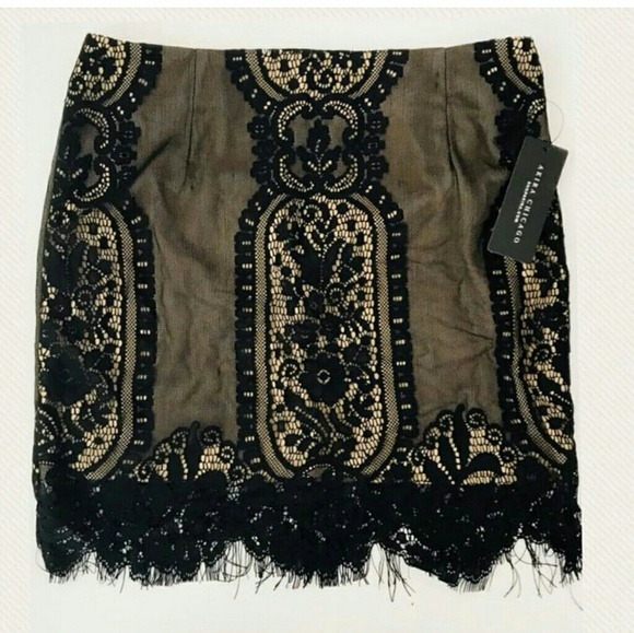 AKIRA Dresses & Skirts - 🔇SOLD NWT AKIRA Black Lace Skirt
